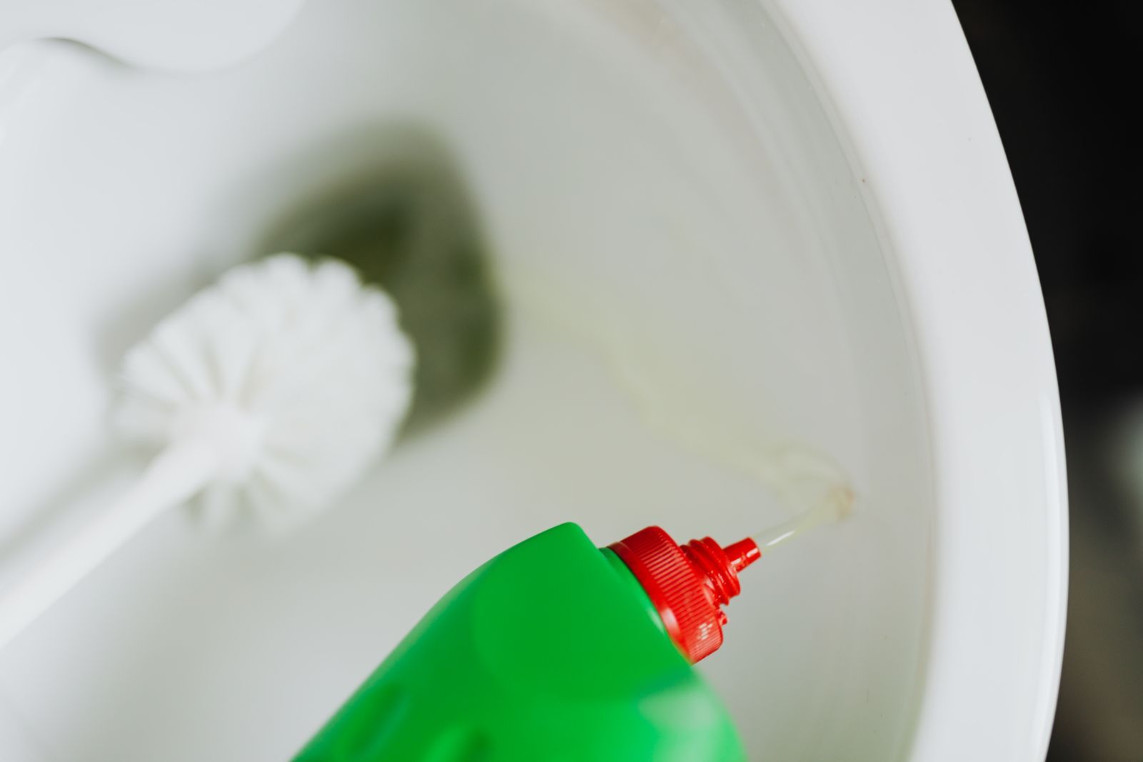 Toilet bowl cleaning gel stamp